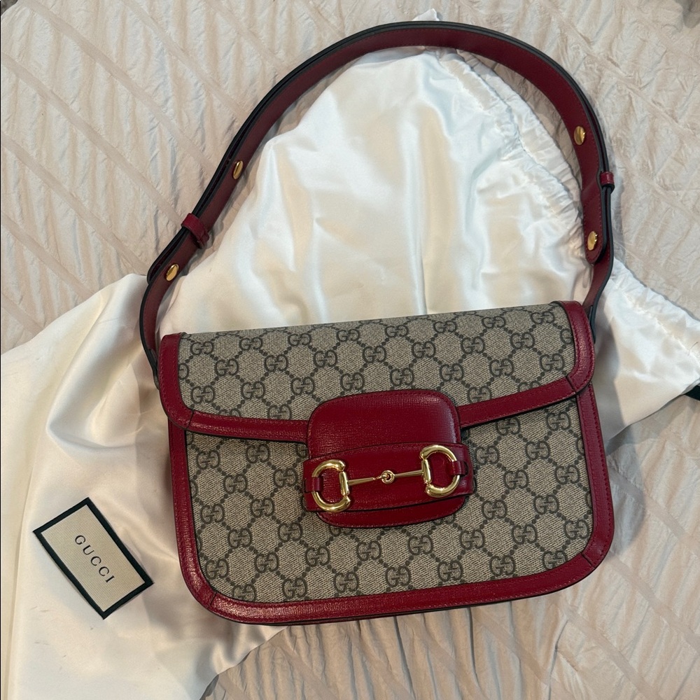 Gucci 1955 horsebit shoulder bag